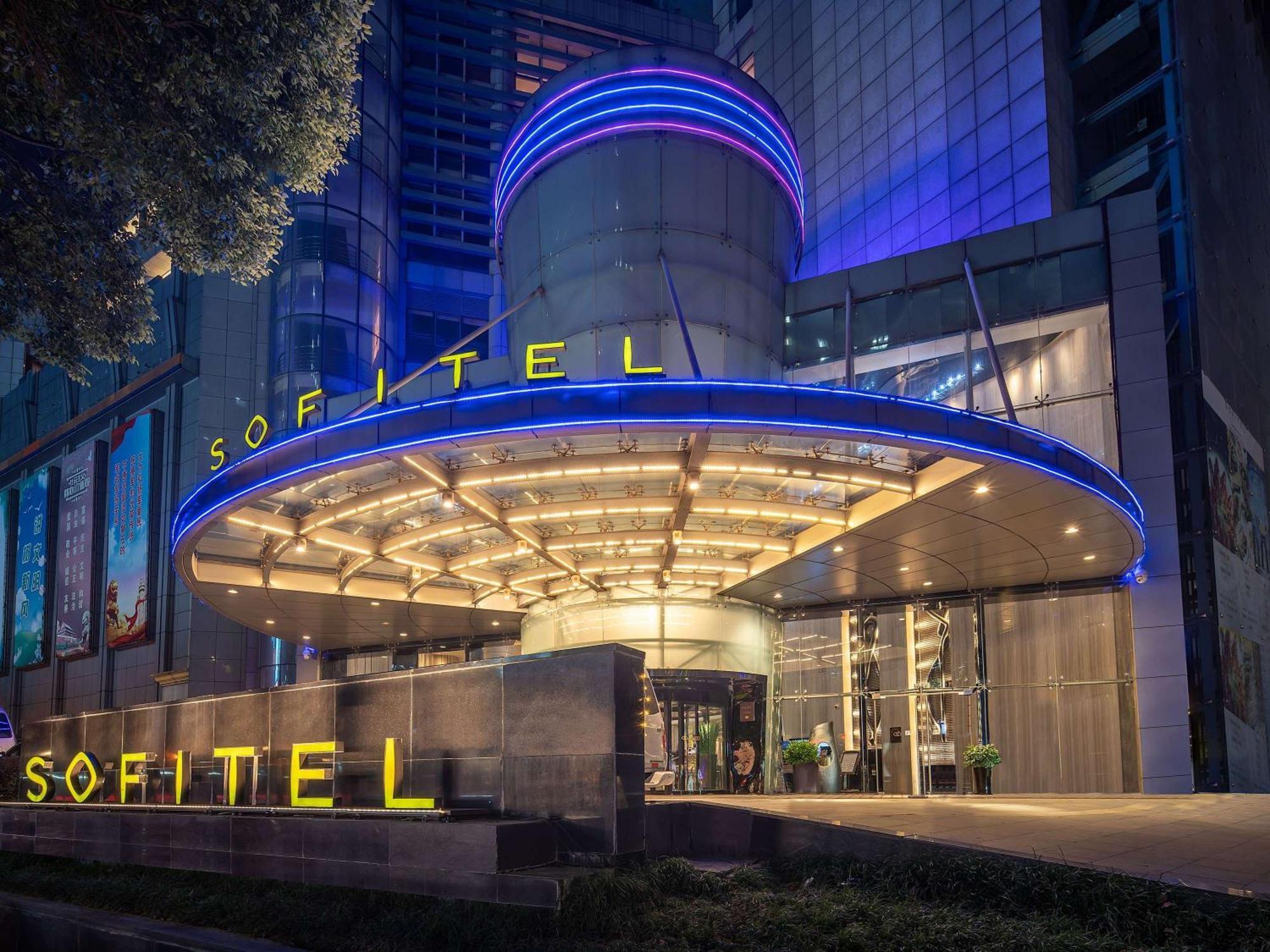 Sofitel Nanjing Galaxy Hotell Exteriör bild